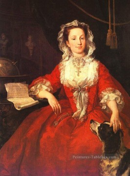 Mlle Mary Edwards William Hogarth Peinture à l'huile
